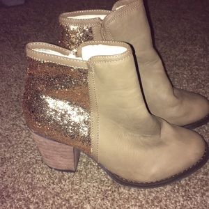 Sparkly booties